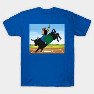 Rodeo Riding On A Bull T-Shirt